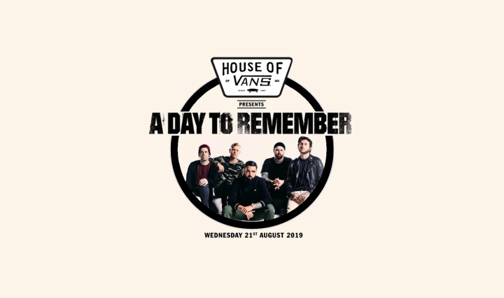 A Day To Remember ADTR at House of Vans London 21 August 2019